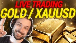 LIVE TRADINGGOLD XAUUSD NASDAQ BITCOIN CRYPTO Trading Session!