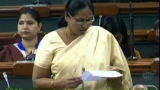 Matters of Urgent Public Importance: Kumari Shobha Karandlaje: 04.12.2014