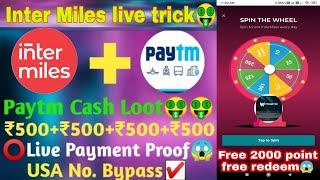 Hindi Intermiles App new update (free redeem) free Offer Unlimited Refer Trick ️