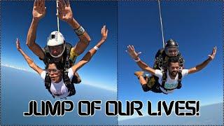 Celebrated Our Anniversary By Jumping Out Of A Plane At SkyDive Dubai