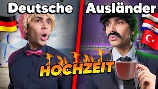 Deutsche vs Ausländer auf einer HOCHZEIT  |  Mohi__07