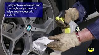 How To Remove Brake Dust From Car Rims with WD-40 Specialist® Cleaner & Degreaser