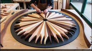 Breaking Every Rule of Woodworking | 20-Year-Old Artist Designs Colorful Patchwork Coffee Tables