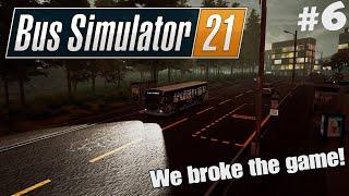 We broke the game! | Bus Simulator 21 PS5