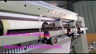 4 lines V-folded interfolded hand towel paper making machine for dispenser