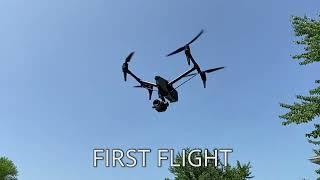 DJI Inspire 3 First Flight - Day 1 of testing