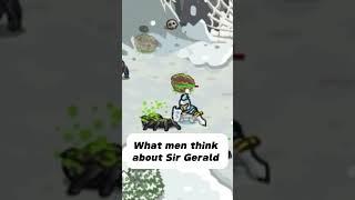 Evolution of Sir Gerald - one of the best hero to arrogant boss #kingdomrush #ironhide #shorts #game