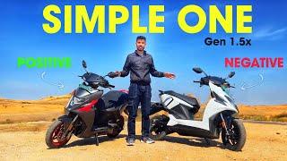 simple one gen 1.5 with more range | New features walkaround + Ride review 