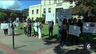 Groups gathers to raise awareness about Iranian woman’s death