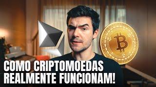 Como Criptomoedas REALMENTE Funcionam | Bitcoin explicada PARA INICIANTES