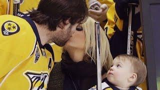 Carrie Underwood and Son Isaiah Adorably Celebrate Dad Mike Fisher's 1,000th NHL Game