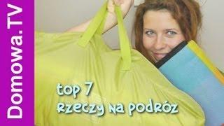 TOP 7 rzeczy, które przydadzą się w podróży z dzieckiem