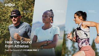 Testing the OpenRun Pro 2: Insights from Marianne Hogan, Hellen Obiri, and Jan Frodeno.