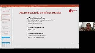 Curso: Implementación de Obligaciones Laborales sujetas a Fiscalización por la SUNAFIL ( PARTE 2)