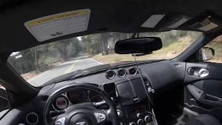 370Z POV Full Clip, Canyon Run with BMW