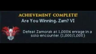 Solo 1000% Enrage Zamorak (Full Fight)