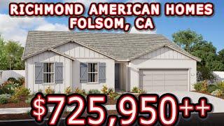 Richmond American Homes | Daniel Plan | 2380 sqft | Folsom, CA | Sacramento Real Estate | $725 K