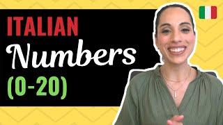 [Learn Italian] Italian Numbers: learn numbers in Italian| Italian Numbers to twenty (0-20)