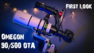 Omegon  90/500 OTA Telescope / First Look