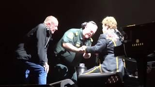 Elton John Auckland First Medical Moment on stage Auckland 16 Feb 2020