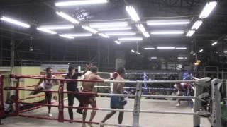 My first fight,  under Manop Gym (Chalong, Phuket) @ Suwit Stadium - Feb 18, 2014