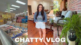 CHATTY VLOG | PREP FOR BOSTON TRIP | FALL & HALLOWEEN SHOPPING | TRADER JOES | TJ MAXX | AMAZON HAUL