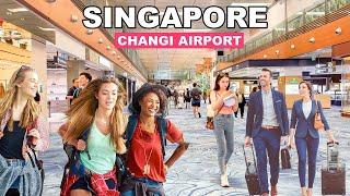 Changi Airport Terminal 1-2-3 Transit Area | Inside Best Airport In The World | Singapore Airport 