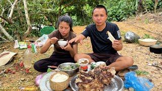 HÁI MẬN HẬU & ĂN ÓC BÒ CANH LÁ LỐT | Hoa Ban Tây Bắc Farm