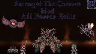 Terraria: Amongst The Cosmos Mod - All Bosses (Nohit)