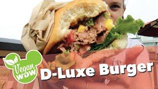 Plant-Based Pacific Island Burger from D-Luxe Burger at Disney Springs