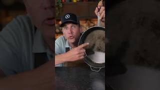 Hand polished cast iron maintenance