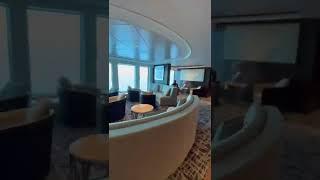 The Best Lounge on a Cruise Ship! | Norwegian Joy Observation Lounge #shorts