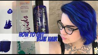 How To Get Blue Hair || Pravana Vivids + Manic Panic