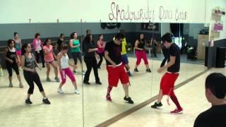 Me Enamoré - Angel Y Khriz - Bachata Merengue Fitness Class w/ Bradley - Crazy Sock TV