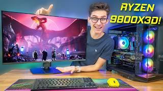 The INSANE 4K Gaming PC Build 2025! - Ryzen 7 9800X3D & RTX 4080 Super w/ Gameplay Benchmarks | AD