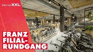 Fahrrad XXL Franz Filialrundgang