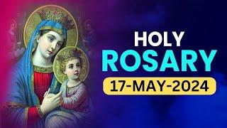 Holy Rosary  FridayMay 17, 2024  Sorrowful Mysteries of the Holy Rosary  English Rosary