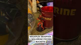 THE MEGAPLEX DEADPOOL & WOLVERINE POPCORN BUCKETS ARE INSANE!!!!! #deadpoolandwolverine #deadpool