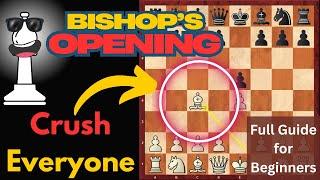 ️ Bishop’s Opening is More Dangerous Than You Think! | Traps, Lines & Checkmates