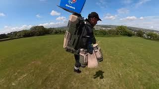 Domino's Jet Suit Flight Video