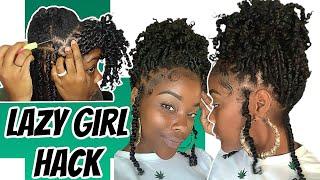 2 hour| Lazy Braided Crochet Ponytail| Amazon Hair| UPDATE @ end of video| ft. Dorsanee collection