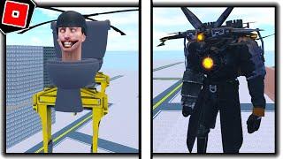 How to get TITAN DRONEMAN and CARGOBOB TOILET MORPHS in BATHTUB WARFARE 2 - Roblox