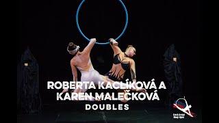 Czech Aerial Hoop Art 2024 - Roberta Kaclíková a Karen Malečková, DOUBLES