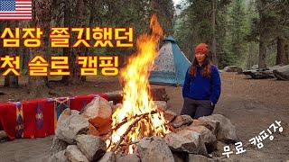 미국 솔로 캠핑갔다가 생긴 일/여자 혼자 캠핑/몬타나 무료 캠핑장/무료 캠핑장 영어로/텐트 캠핑에서 차박으로 바꾼 이유