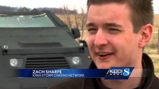 Massive storm chase vehicle to track Iowa storms this year