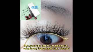 Onlycanas Natural Looking 3D Silk False Eyelashes Eyelash Wholesale Faux Mink Eyelash | #eyelashes