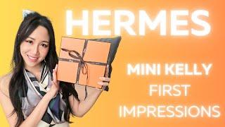 HERMES MINI KELLY ️ UNBOXING MY DREAM HERMES BAG️