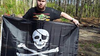 skull and crossbones Jolly Roger flag review