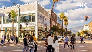 Downtown Pasadena Walking Tour · 4K HDR