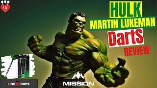 LoveDarts - Mission Martin "HULK" Lukeman - 23g - 90% Tungsten. HULK SMASH!!!